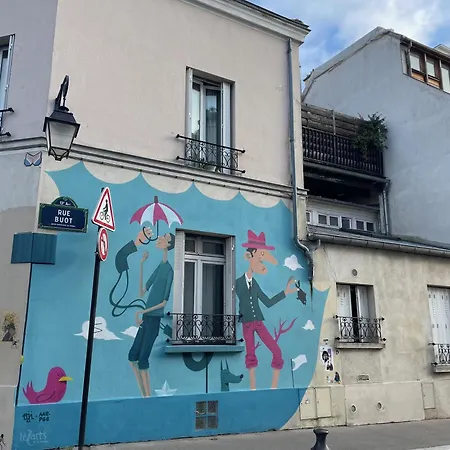 Duplex - Butte Aux Cailles Appartement Paris