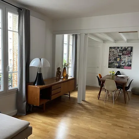 Duplex - Butte Aux Cailles Apartment