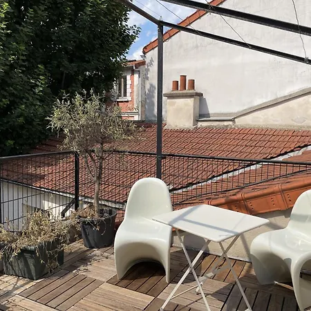 Duplex - Butte Aux Cailles Apartment